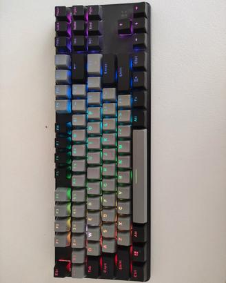 Tastiera gaming meccanica RGB JK87