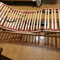 N. 2 Reti a doghe in legno motorizzate, 80x190