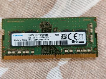 modulo RAM Samsung 8gb 1Rx8 PC4-2666V