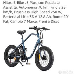 E-Bike Nilox J3 Plus 