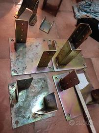 Staffe per gazebo in legno con viti