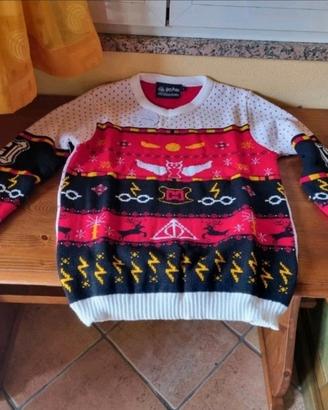 Maglione natalizio Harry Potter taglia L (bambini)