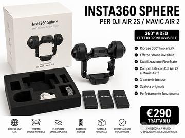 Insta360 Sphere per DJI Air 2S / Mavic Air 2 + 3 B