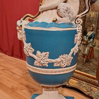 Anfora Stile Barocco Veneziano in porcellana 75cm