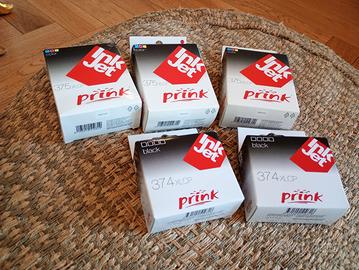 5 cartucce stampante nuove ink jet