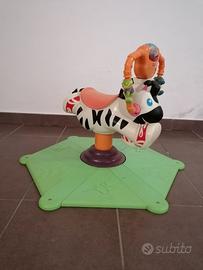 Zebra salta e gira Fisher-Price