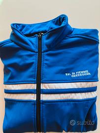 felpa Softshell tg. XL azzurra Fiemme Obereggen 
