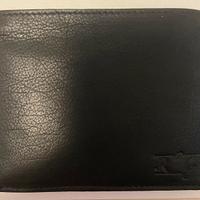 Portafogli nero in VERA PELLE mai usato nuovo