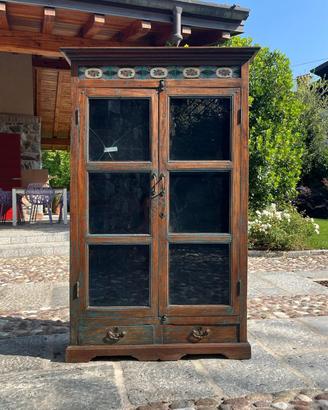 Vetrinetta in teak