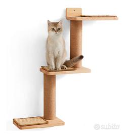 Struttura a parete per gatti