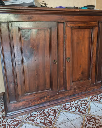 credenza legno massello 
