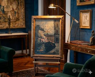 Dipinto a firma Achille Cattaneo