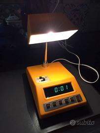 Lampada sveglia vintage anni '70