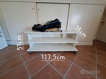 Scarpiera con le ruote
