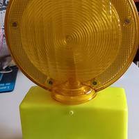 Lampada segnaletica cantiere Gialla 