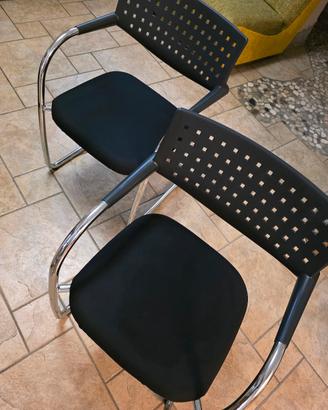 Coppia Sedie Vitra Visavis 2 - Originali