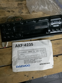 Autoradio Daewoo a cassette