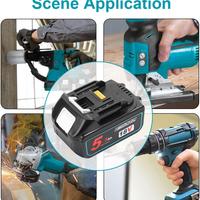 2X Powarobor BL1850B 18V 5.5Ah Batteria di ricambi