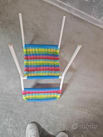 Sedia bimbo vintage anni '60/'70