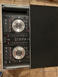 Console pioneer ddj sb2 + flightcase