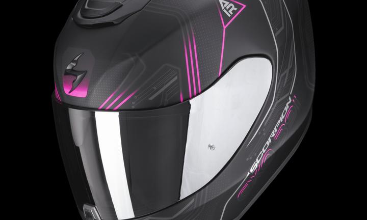 Casco integrale Scorpion exo 391 NERO ROSA OPACO