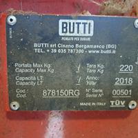 Spazzaneve per muletto