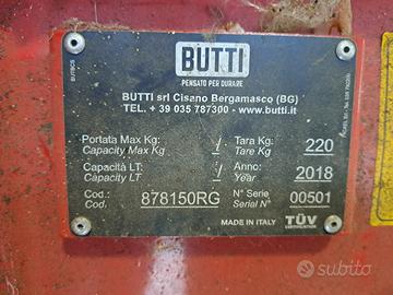 Spazzaneve per muletto