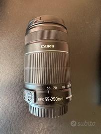 Obiettivo canon ef-s 55-250 is II
