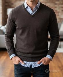 Pullover uomo Dan John taglia M nuovo 