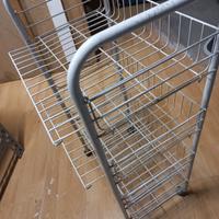 carrellino con ruote