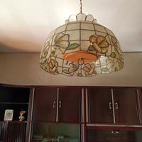 lampadario vintage in madreperla 