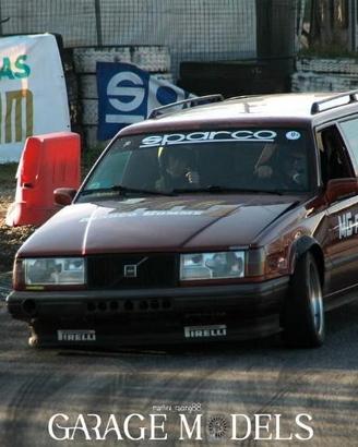 volvo 945 turbo driftj  