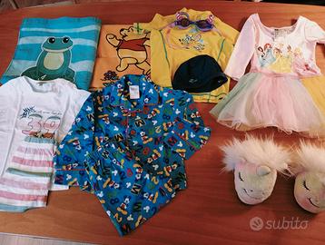 Lotto abbigliamento bambina anni 2
