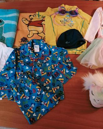 Lotto abbigliamento bambina anni 2