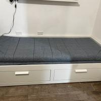 Letto divano contenitore brimnes ikea