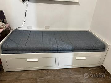 Letto divano contenitore brimnes ikea