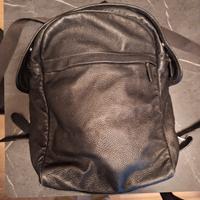 zaino in pelle Giorgio Armani