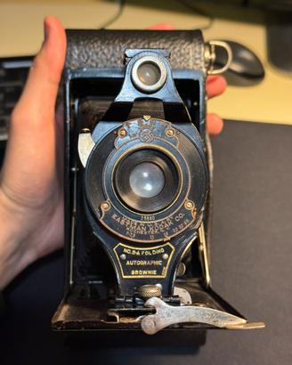 kodak no. 2 folding autographic brownie
