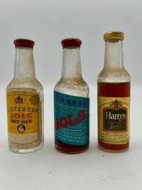 Lotto bottiglie mignon vintage