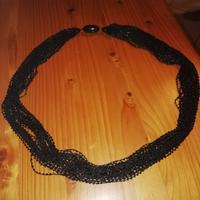 Collana nera vintage