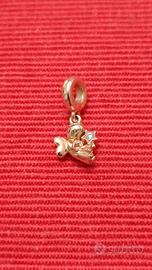 Angioletto Charm Pandora in oro rosa