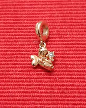 Angioletto Charm Pandora in oro rosa