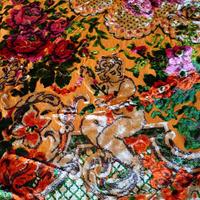  coperta matrimoniale altri tempi  con angeli  