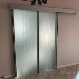 Porta scorrevole doppia  esterna