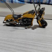 Modellino vintage Harley-Davidson in metallo 