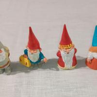 Lotto David Gnomo action figure 4 pezzi