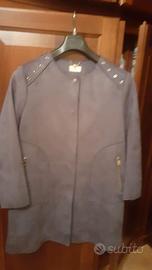 Giacca nuova,tessuto mappata,colore grigio