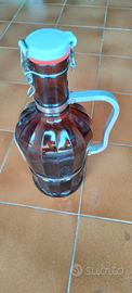 Fiasco bottiglia 2 litri di vetro per la birra
