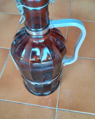 Fiasco bottiglia 2 litri di vetro per la birra