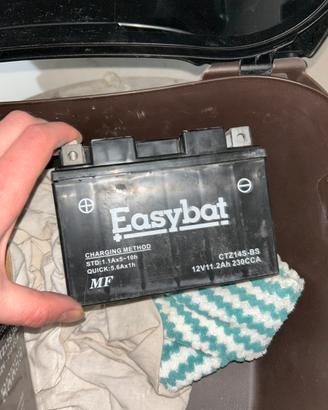 Batteria per moto Easybat, modello CTX14-BS.